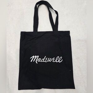 Madewell Black Canvas Tote